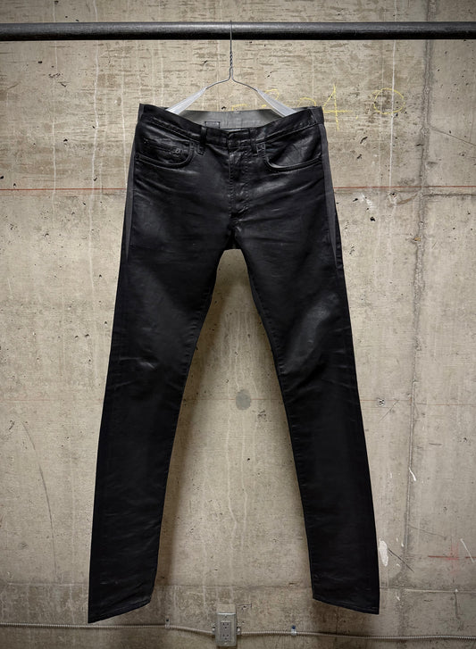 00s KRIS VAN ASSCHE ヘンリーネック シャツ archive 00s KRIS VAN