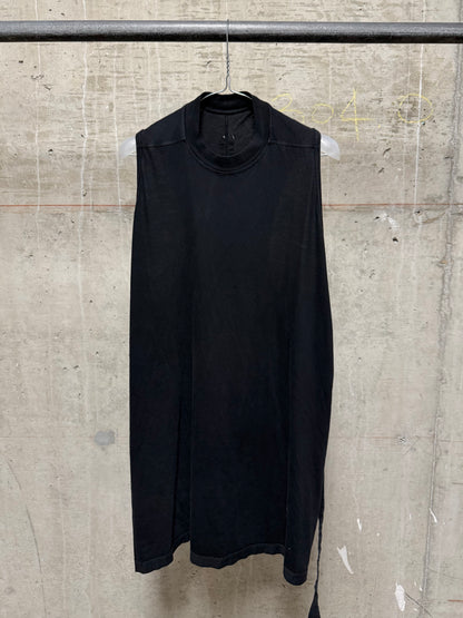 Rick Owens DRKSHDW SS21 "PHLEGETHON" Black Long Tunic Tank