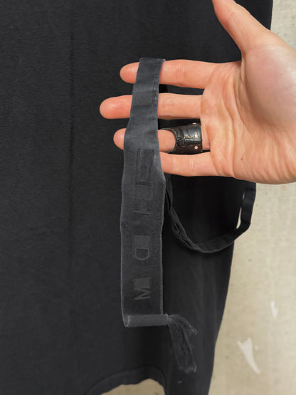 Rick Owens DRKSHDW SS21 "PHLEGETHON" Black Long Tunic Tank