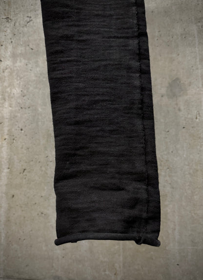 Taichi Murakami 2010s Frayed Edge Heavy Japanese Cotton Jersey Pants