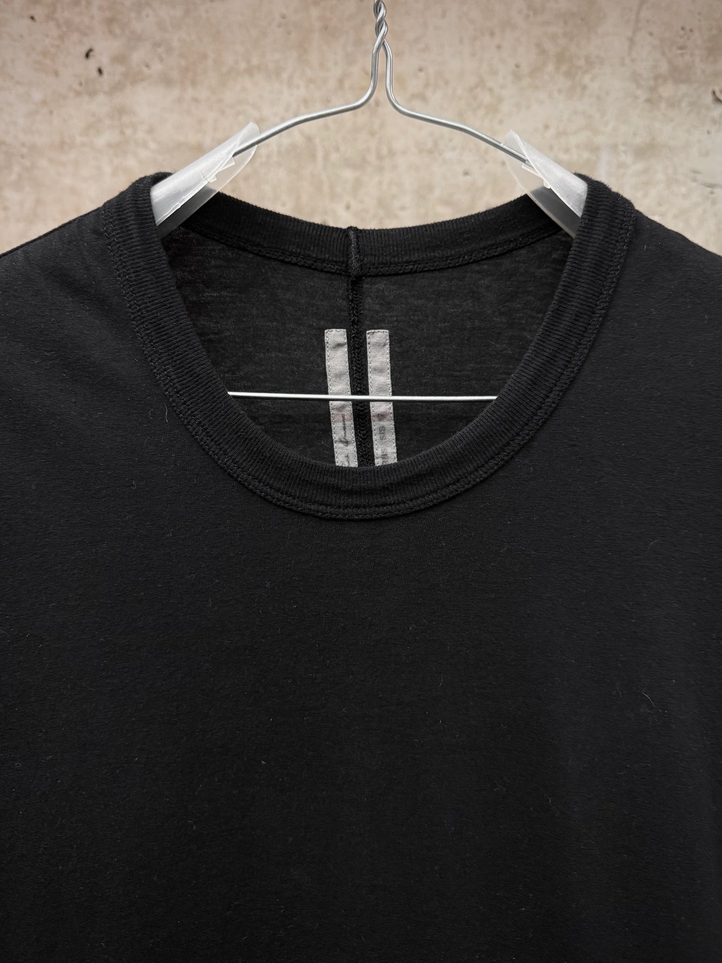Rick Owens SS17 "WALRUS" Rolled Hem Longline T-Shirt