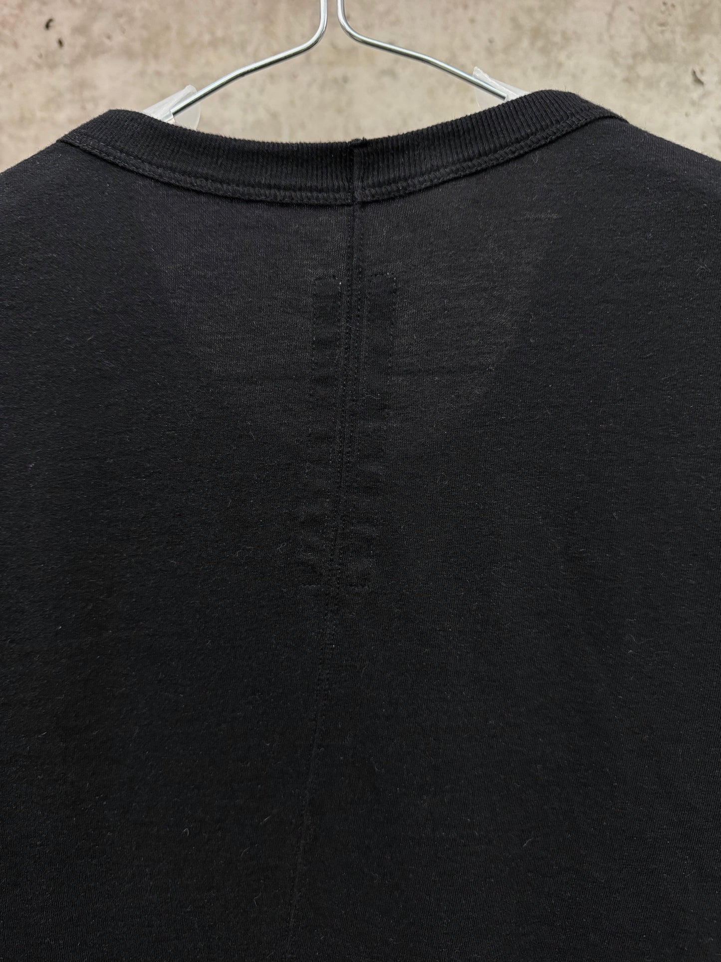Rick Owens SS17 "WALRUS" Rolled Hem Longline T-Shirt