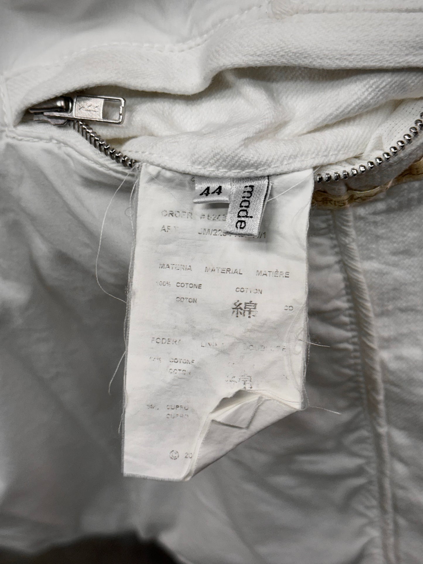 Carol Christian Poell SS07 'JM/2254 KIT-W/1' Overlock Fencing Jacket