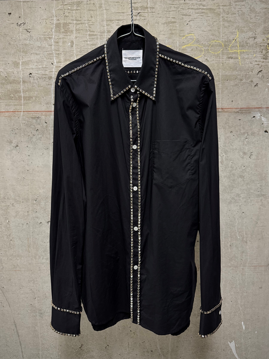 TakahiroMiyashita TheSoloist. SS25 Metal Studded Button-Up Shirt