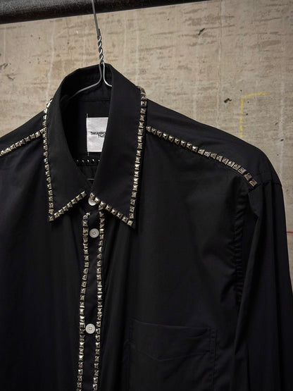 TakahiroMiyashita TheSoloist. SS25 Metal Studded Button-Up Shirt