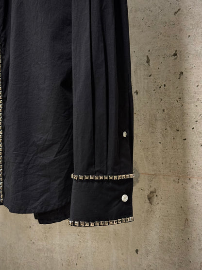 TakahiroMiyashita TheSoloist. SS25 Metal Studded Button-Up Shirt