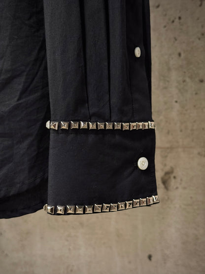 TakahiroMiyashita TheSoloist. SS25 Metal Studded Button-Up Shirt