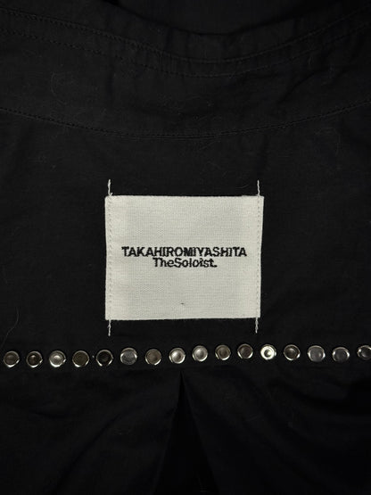 TakahiroMiyashita TheSoloist. SS25 Metal Studded Button-Up Shirt