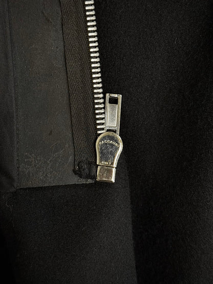 Rick Owens AW11 "LIMO" Asymmetric Hybrid Virgin Wool Leather Jacket