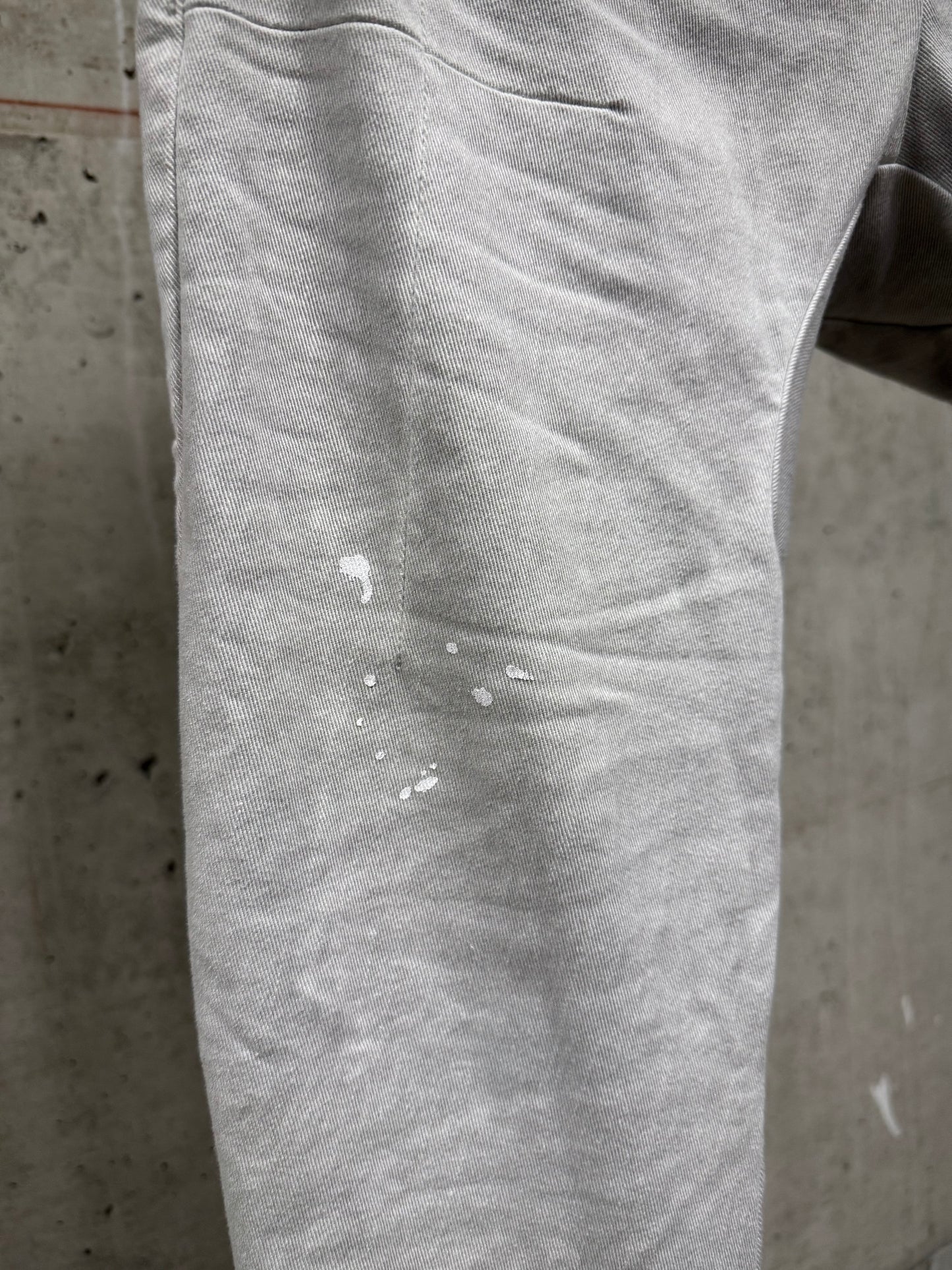 Boris Bidjan Saberi AW24 ‘P13 TF F1939’ Faded Light Grey Resin Dyed Denim