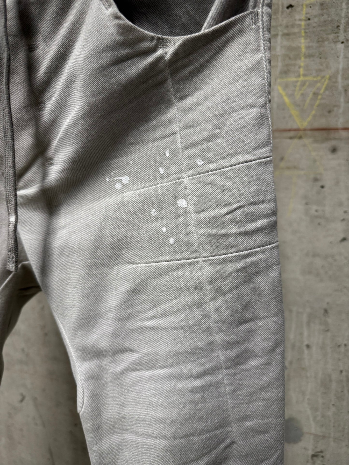 Boris Bidjan Saberi AW24 ‘P13 TF F1939’ Faded Light Grey Resin Dyed Denim