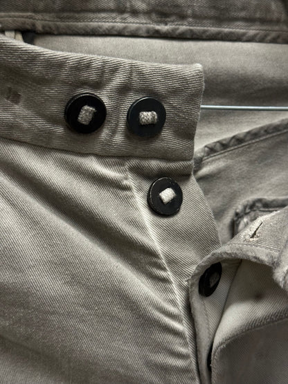 Boris Bidjan Saberi AW24 ‘P13 TF F1939’ Faded Light Grey Resin Dyed Denim