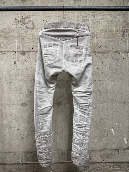 Boris Bidjan Saberi AW24 ‘P13 TF F1939’ Faded Light Grey Resin Dyed Denim