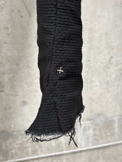 m.a+ by Maurizio Amadei 'P126' Frayed Hem 4 Pocket Tight Pants