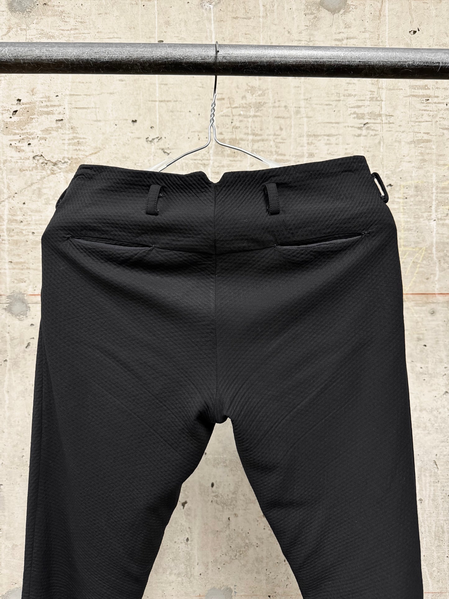 m.a+ by Maurizio Amadei 'P126' Frayed Hem 4 Pocket Tight Pants