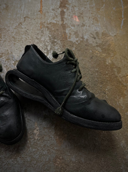 Carol Christian Poell 'AM/2692-IN ROOMS-PTC/19' Kangaroo Leather U-Sole Prosthetic Officer Derbies