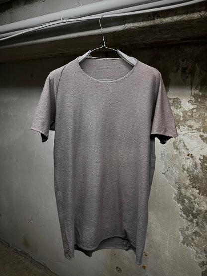 DEVOA 2010s Gradient Grey Raglan Anatomical T-shit | Archive Fashion Toronto