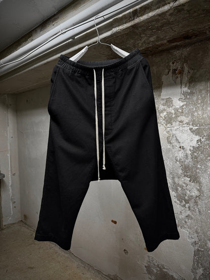 Rick Owens AW15 "SPHINX" Drop-crotch Virgin Wool Capris | Archive Fashion Toronto