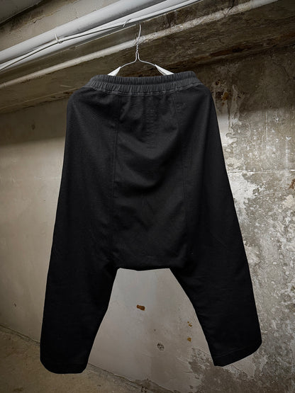 Rick Owens AW15 "SPHINX" Drop-crotch Virgin Wool Capris detail | DRIEW GARMENTS