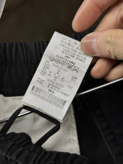 Rick Owens AW15 "SPHINX" Drop-crotch Virgin Wool Capris detail | DRIEW GARMENTS