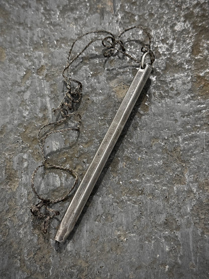 Carol Christian Poell 'MM/2337' .925 Silver Bic Pen Necklace | Archive Fashion Toronto