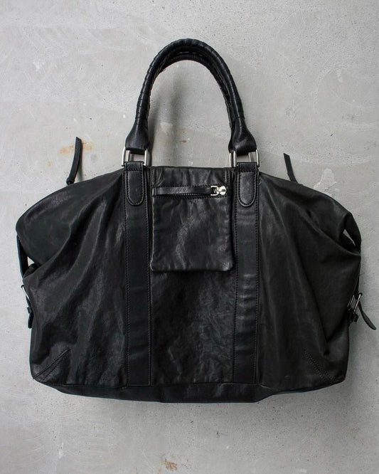 Ann Demeulemeester Early 00s Lambskin Leather Tote Bag