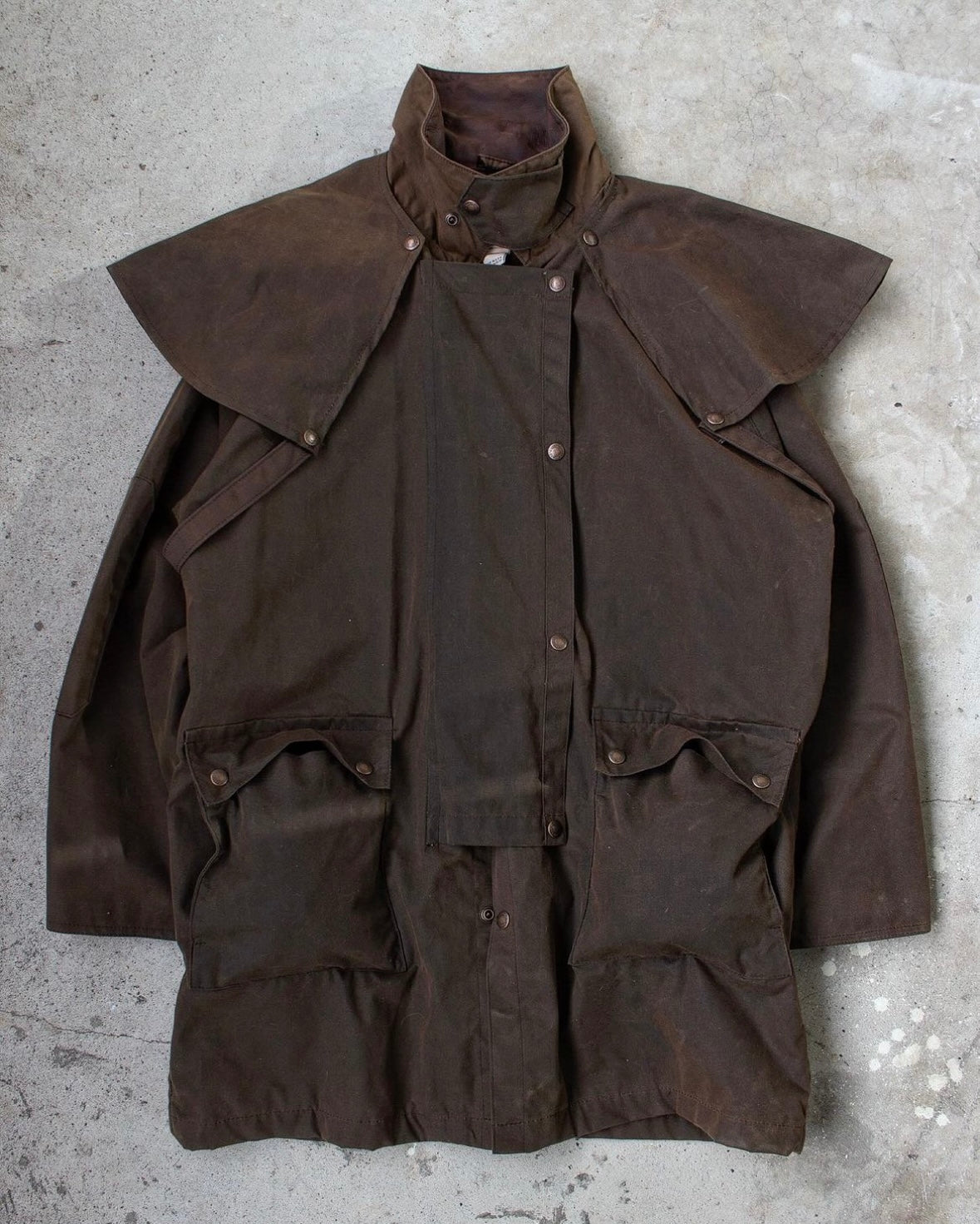 Vintage 90s The Australian Outback Oil Proof ‘Stockman’ Coat – DRIEW
