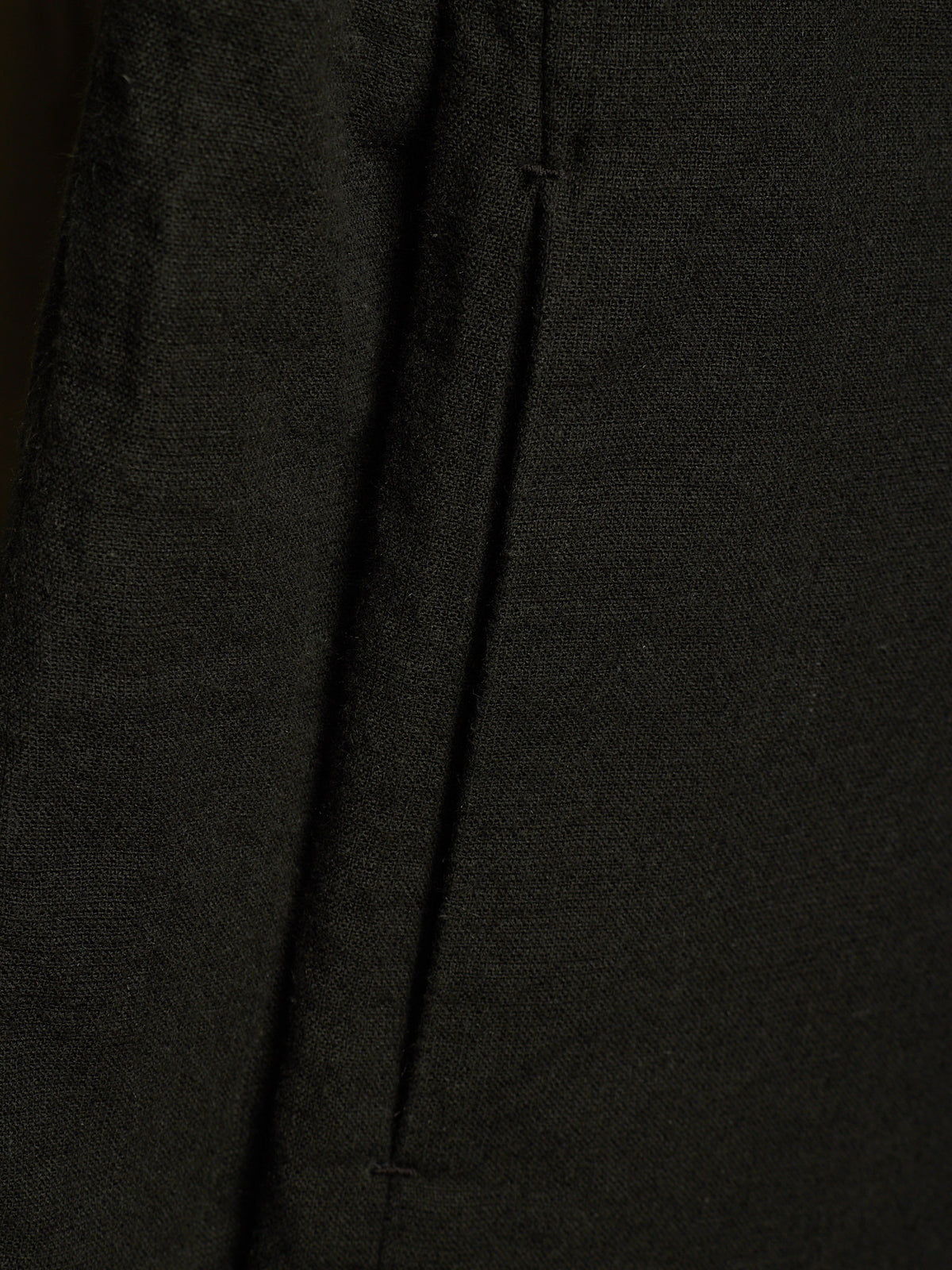 Individual Sentiments AW10-11 'CT13-CL12' Charcoal Grey Cotton Linen Hooded Raglan Zip Jacket
