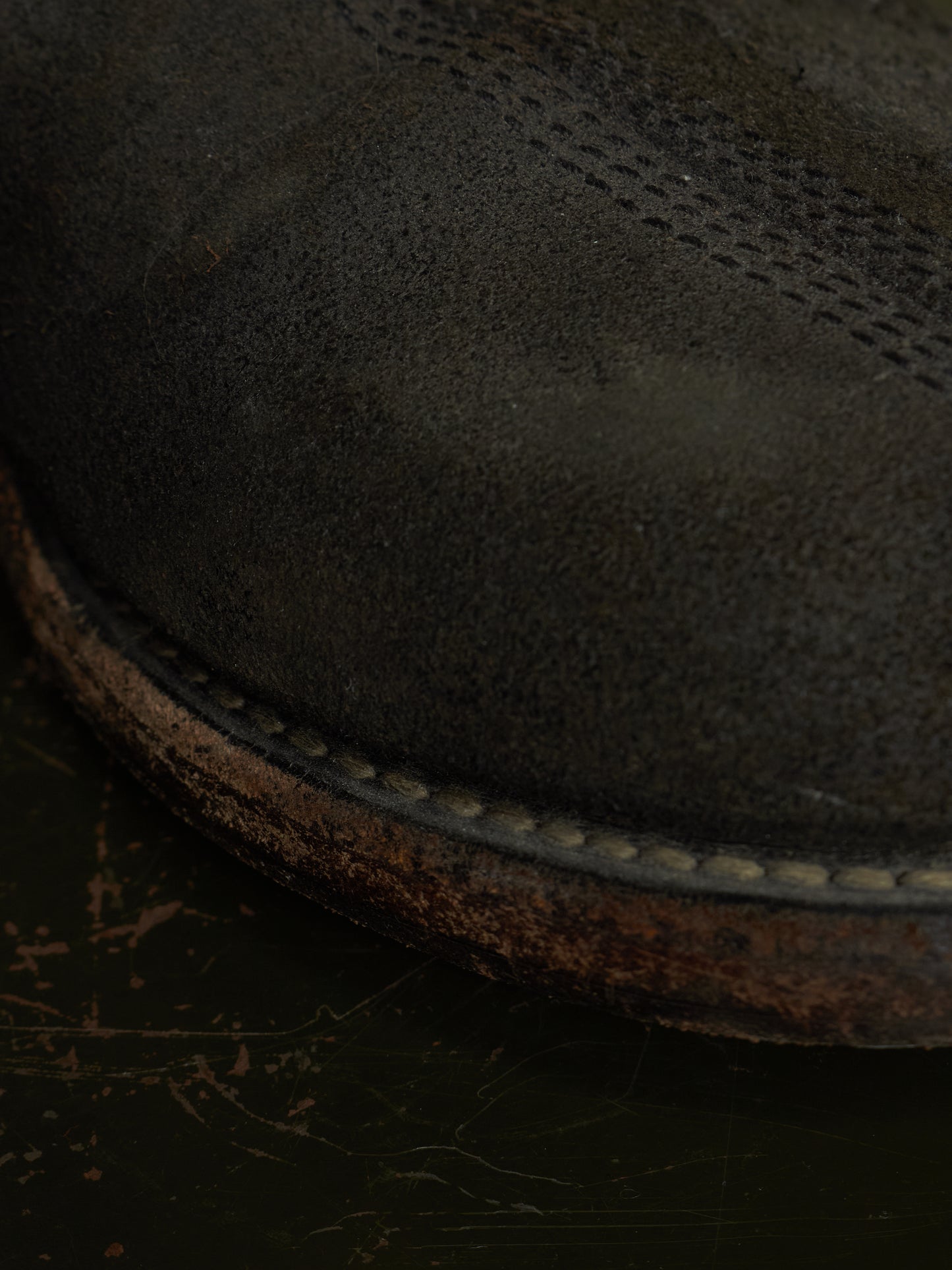 Julius_7 SS10-11 “neurbanvolker;” Reverse Cow Leather Back Zip Boots
