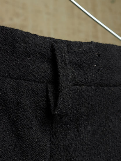 Julius_7 AW07 "UNTITLED;" Metalic Wool Double Layered Shorts Leggings