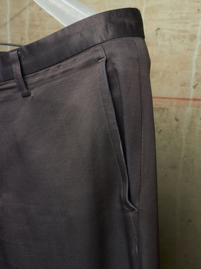Julius_7 AW09 "CANON_2[protection_ism;]" Cotton Cupro Jersey Bootcut Pants