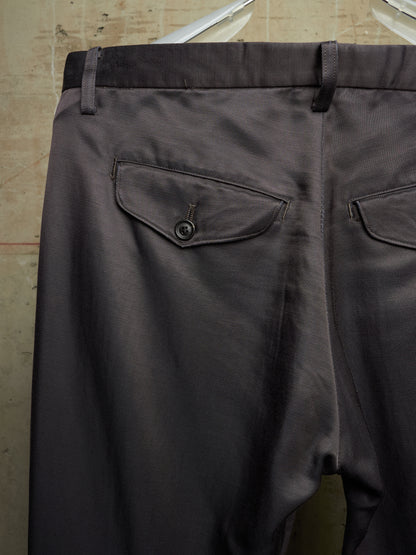 Julius_7 AW09 "CANON_2[protection_ism;]" Cotton Cupro Jersey Bootcut Pants