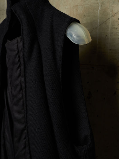 Julius_7 AW14-15 “Glitch;” Wool Feather Down Vest
