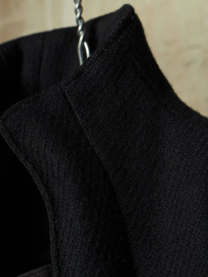 Julius_7 AW14-15 “Glitch;” Wool Feather Down Vest