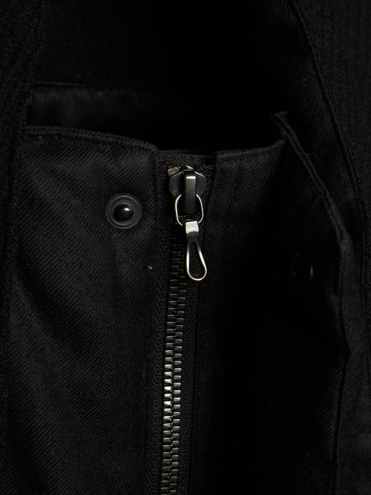 Julius_7 AW14-15 “Glitch;” Wool Feather Down Vest