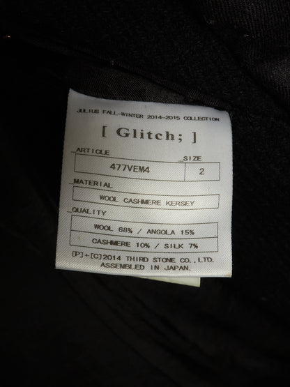 Julius_7 AW14-15 “Glitch;” Wool Feather Down Vest