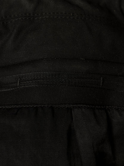 Julius_7 AW16-17 "beast;" Padded Asymmetric Zip Cotton High Neck Jacket