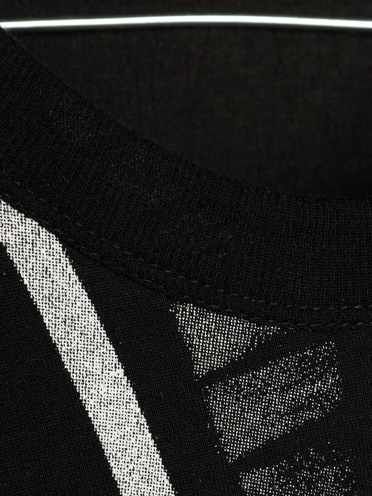 Julius_7 SS15 "prism;" Geometric Graphic Print Longline T-shirt