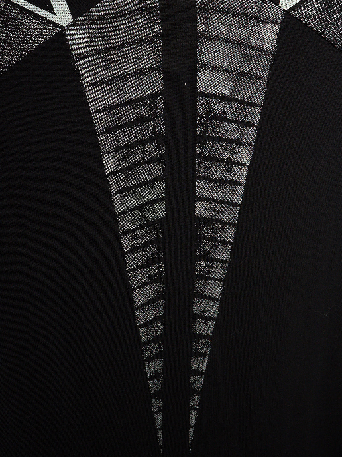 Julius_7 SS15 "prism;" Geometric Graphic Print Longline T-shirt