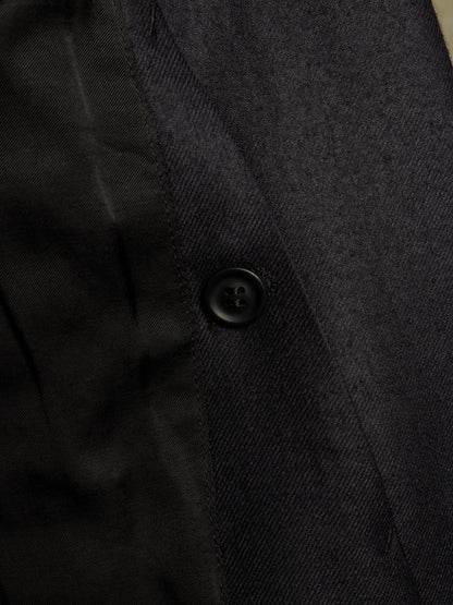 Julius_7 AW15-16 "sphere;" Wool Saxony Geometric Single Button Blazer