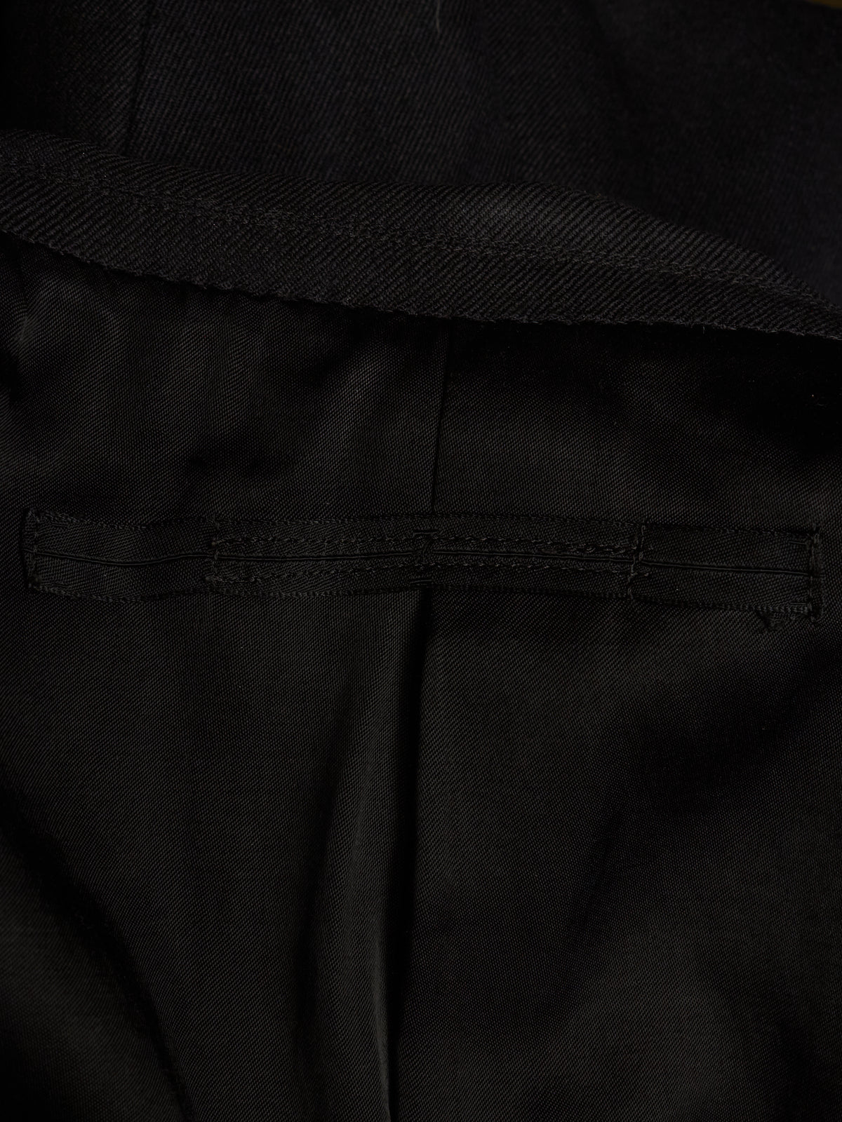 Julius_7 AW15-16 "sphere;" Wool Saxony Geometric Single Button Blazer