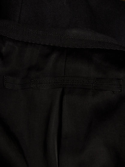 Julius_7 AW15-16 "sphere;" Wool Saxony Geometric Single Button Blazer
