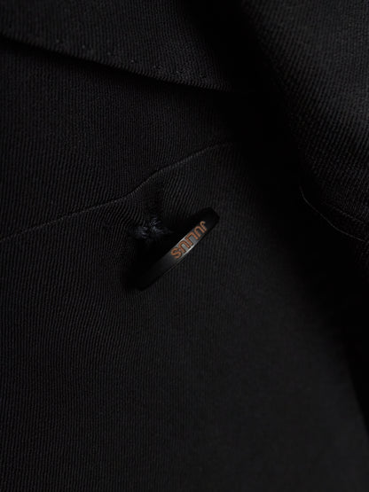 Julius_7 SS15 "prism;" Wool Viscose Twill Geometric Single Button Blazer