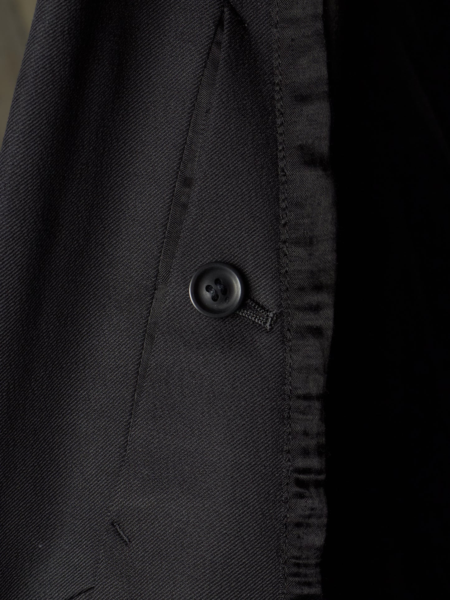 Julius_7 SS15 "prism;" Wool Viscose Twill Geometric Single Button Blazer