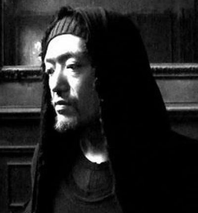  Tatsuro Horikawa portrait black and white - Japanese avant-garde monochrome clothing designer