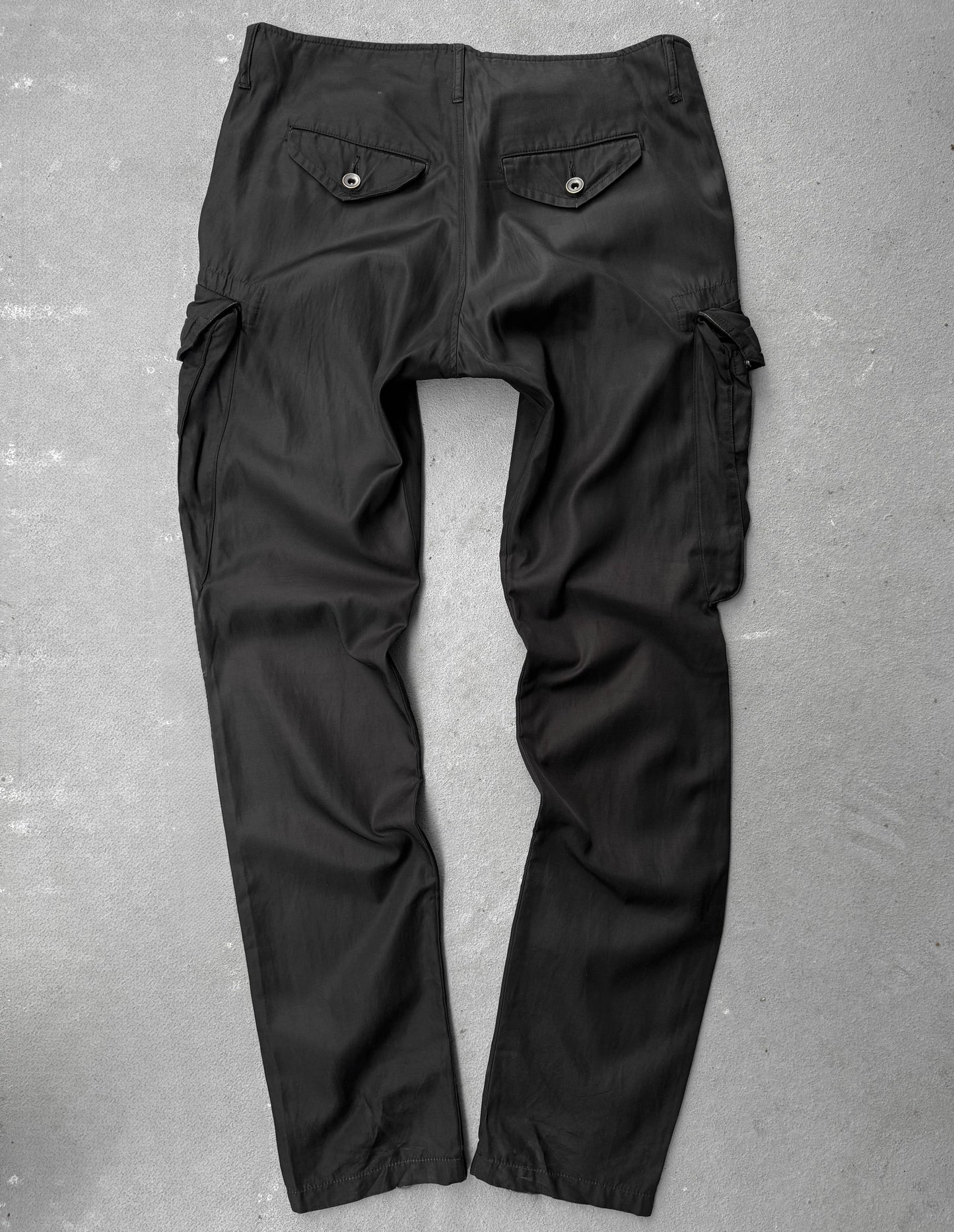 MA_Julius SS10 Cotton Cupro Chino Cargo Pants