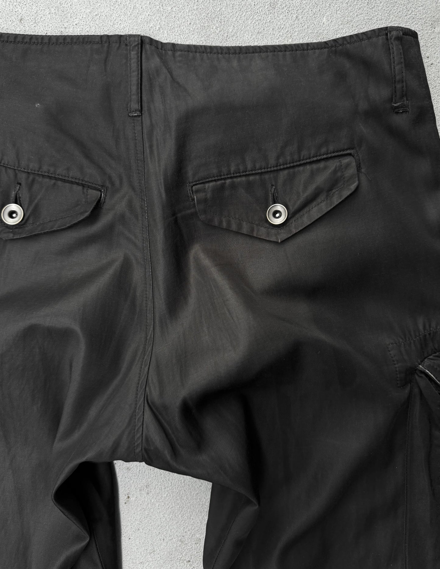MA_Julius SS10 Cotton Cupro Chino Cargo Pants