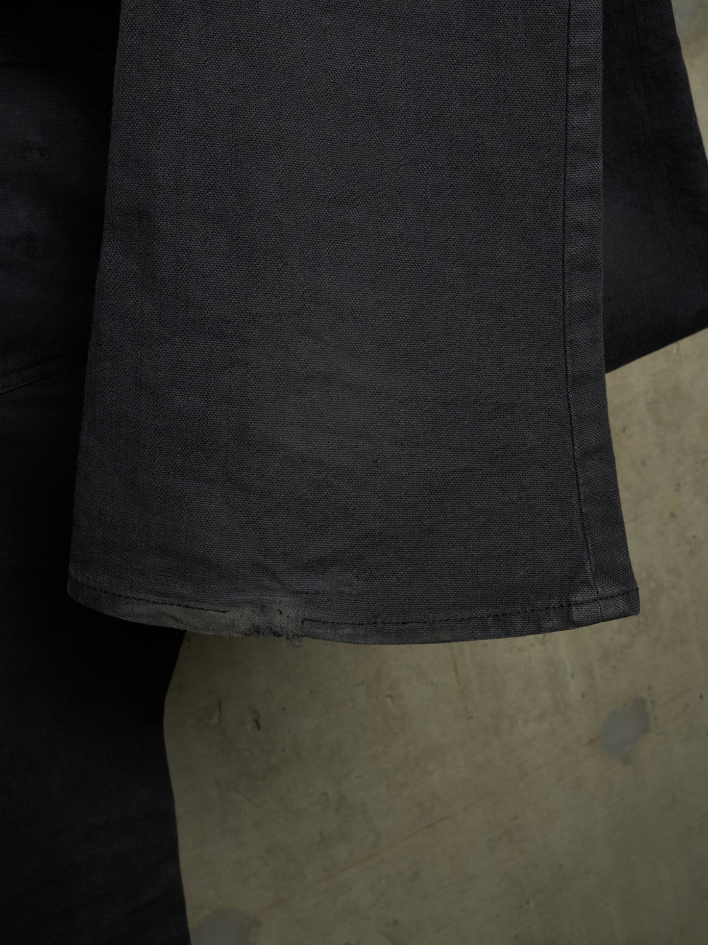 L.G.B. Early 00s 'BIG BAD WOLF' Charcoal Grey Multi Zip Flare Denim