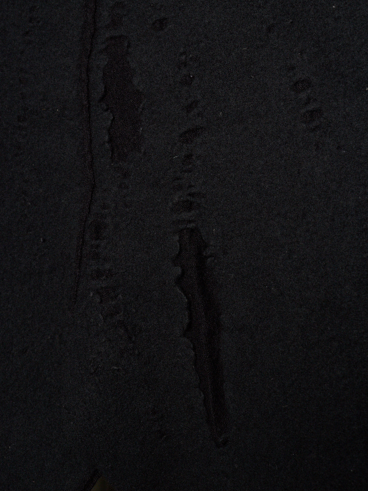 Label Under Construction ‘40YMPN74’ Distressed Lunar Cashmere Joggers