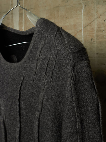 Label Under Construction Distressed Reversible Lunar Crewneck Sweater